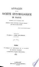Annales de la Société entomologique de France
