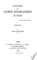 Annales de la Société Entomologique de France