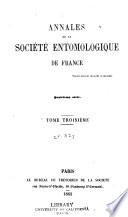 Annales de la Société entomologique de France