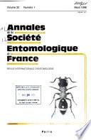Annales de la Société entomologique de France