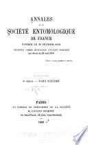 Annales de la Société entomologique de France