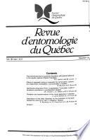 Annales de la Société Entomologique Du Québec