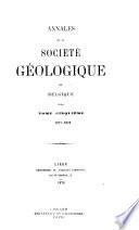 Annales de la Société géologique de Belgique