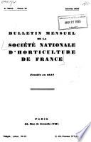 Annales de la Société impériale d'horticulture de Paris et centrale de France
