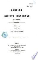 Annales de la Société linnéenne de Lyon