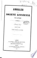 Annales de la Société Linnéenne de Lyon