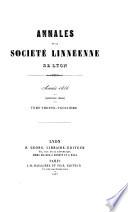 Annales de la Société Linnéenne de Lyon