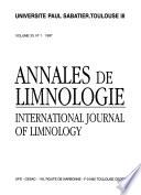 Annales de Limnologie