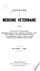 Annales de médecine vétérinaire