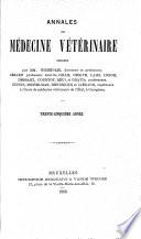 Annales de médecine vétérinaire
