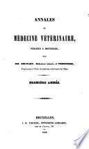 Annales de médecine vétérinaire