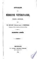 Annales de médecine vétérinaire ...