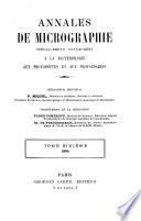 Annales de micrographie