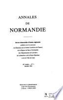 Annales de Normandie