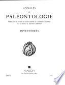 Annales de paléontologie