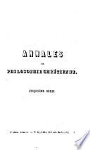 Annales de philosophie chrétienne