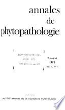 Annales de phytopathologie