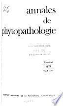 Annales de phytopathologie