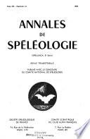 Annales de spéléologie