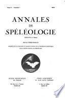 Annales de spéléologie