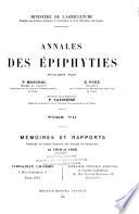 Annales des epiphyties