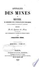 Annales des mines et des carburants