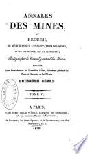 Annales des mines