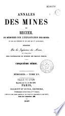 Annales des mines