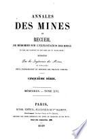Annales des mines