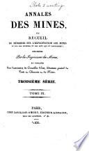 Annales des mines