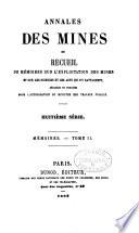 Annales des mines
