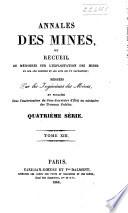 Annales des mines