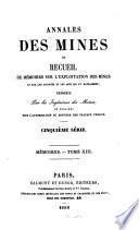 Annales des mines