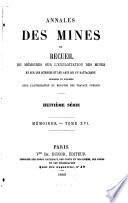 Annales des mines