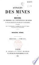 Annales des mines