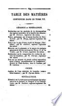 Annales des mines, ou Recueil de mémoires sur l'exploitation des mines, et sur les sciences qui s'y rapportent