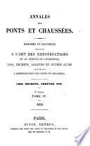 Annales des ponts et chaussées