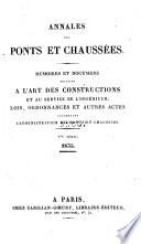 Annales des ponts et chaussées