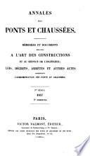 Annales des ponts et chaussées