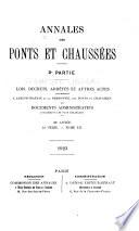 Annales des ponts et chaussées