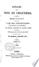 Annales des ponts et chaussées