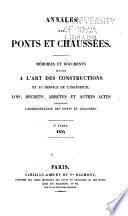 Annales des ponts et chaussées