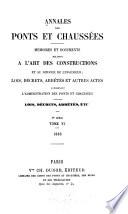 Annales des ponts et chaussées
