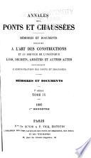 Annales des ponts et chaussées