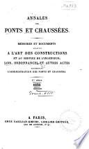 Annales des ponts et chaussées