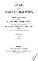 Annales des ponts et chaussées