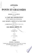 Annales des ponts et chaussées