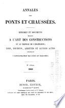 Annales des ponts et chaussées