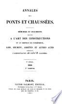 Annales des ponts et chaussées