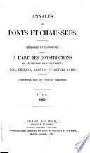 Annales des ponts et chaussées